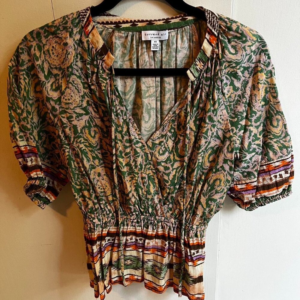 Current Air boho top